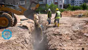 Bağlar'da altyapı seferberliği: 2 bin 100 metrelik dev hat için kazma vuruldu