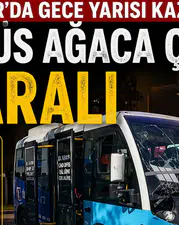 Diyarbakır’da gece yarısı kaza: Minibüs ağaca çarptı, 8 yaralı