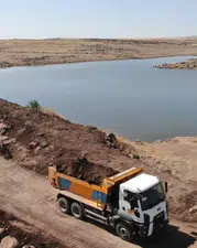 Karacadağ’da yüzler gülüyor: Yıkılan gölet onarıldı, binlerce hayvanın su sorunu çözüldü