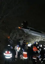 Malatya’da işçi servisi devrildi! 2 kişi hayatını kaybetti, 10 yaralı