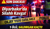 Diyarbakır’da gece saatlerinde silahlı saldırı: 1 kişi hayatını kaybetti