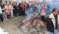 Diyarbakır’da Newroz ateşi ilçelerde yakıldı