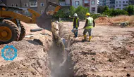 Bağlar'da altyapı seferberliği: 2 bin 100 metrelik dev hat için kazma vuruldu