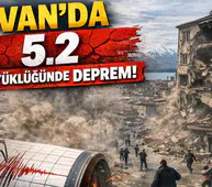 SON DAKİKA: Van’da 5.2 büyüklüğünde deprem! 5 ilde hissedildi