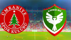 Amedspor – Ümraniyespor maçı 3 kanalda canlı yayınlanacak