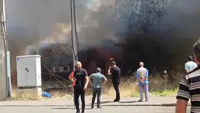 Diyarbakır’da sabah saatlerinde korku dolu anlar: Marangoz atölyesinde çıkan yangın paniğe yol açtı