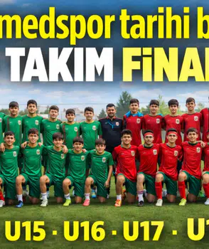 Amedspor’dan tarihi başarı! 5 takım birden finallerde