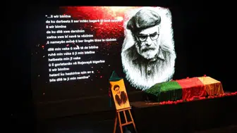 Kürt şair Ehmed Huseynî Diyarbakır’da uğurlandı: Cenazesi Rojava’ya gönderildi