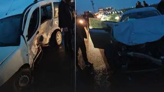 Diyarbakır’da korkutan kaza! 4 yaralı, biri ağır