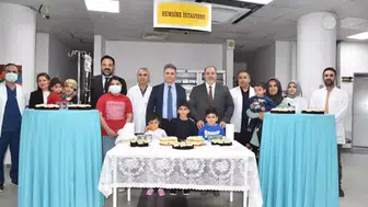 Diyarbakır’da Kanser Haftası etkinliği: Çocuk hastalara moral desteği