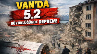SON DAKİKA: Van’da 5.2 büyüklüğünde deprem! 5 ilde hissedildi