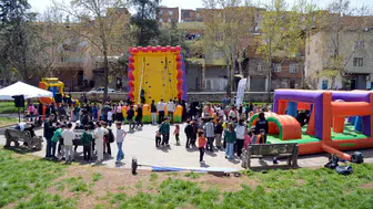 Diyarbakır’da sokaklar spor alanına dönüştü: Yüzlerce çocuk sahaya indi