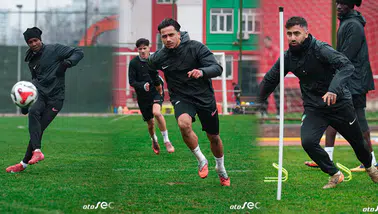 Amedspor-Manisa FK maçı öncesi son antrenman