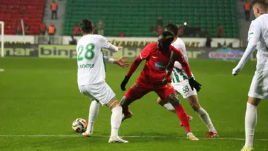 Amedspor baskılı oynadı ama gol gelmedi
