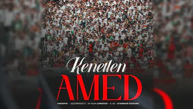 Amedspor yönetiminden taraftara mesaj: Tribünleri doldurun