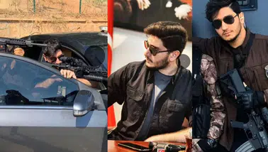 Gülistan Doku dosyasında şok görüntüler: 'Silahım yok' demişti, valilik konutunda cephanelikle poz verdi