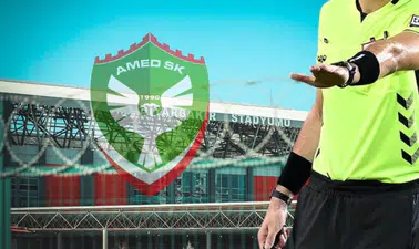 Amedspor – Ümraniyespor maçının hakemi belli oldu! Mertoğlu düdük çalacak