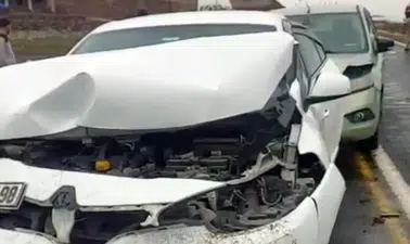 Çınar’da Cenaze konvoyunda zincirleme kaza: 4 yaralı