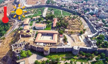 Diyarbakır’da termometreler alarm veriyor: Bismil 45 dereceyle kavrulacak