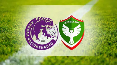 Amedspor deplasmanda! Keçiörengücü maçı saat kaçta?
