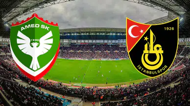 Amedspor İstanbulspor deplasmanında: Maçın yayın bilgileri belli oldu