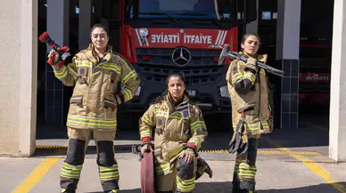 Diyarbakır İtfaiyesi’nde yeni dönem: 10 kadın itfaiyeci göreve başladı