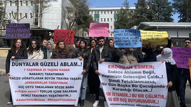 Diyarbakır Adliyesi önünde Nilay için oturma eylemi