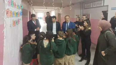 Kulp’ta anlamlı ziyaret: Kaymakam Akeller otizmli öğrencilerle buluştu