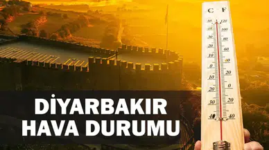 Diyarbakır’da termometreler alarm veriyor: Bismil 44 dereceyle kavrulmaya hazırlanıyor