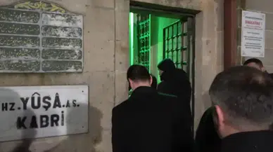 Hz. Yuşa Türbesi’nde Otopark ve Tuvalet Ücretine Tepki