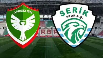 Amedspor–Serikspor maçının ilk 11’leri açıklandı: Diyarbakır’da nefesler tutuldu