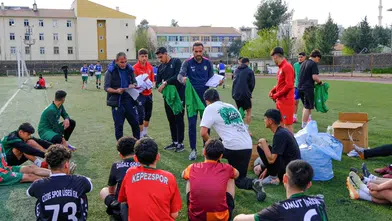 Amedspor’un seçmesine akın! 500 genç yıldız adayı sahaya indi