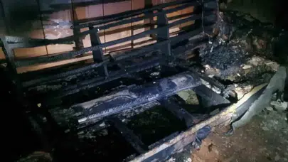 Diyarbakır’da apartmanda yangın: Daire kullanılamaz hale geldi