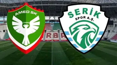 Amedspor–Serikspor maçının ilk 11’leri açıklandı: Diyarbakır’da nefesler tutuldu
