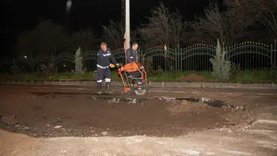 Seyrantepe'deki yol çökmesinin nedeni ortaya çıktı: 30 yıllık kanalizasyon bacası
