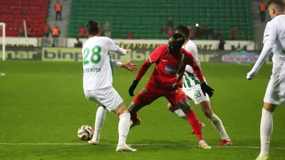 Amedspor baskılı oynadı ama gol gelmedi