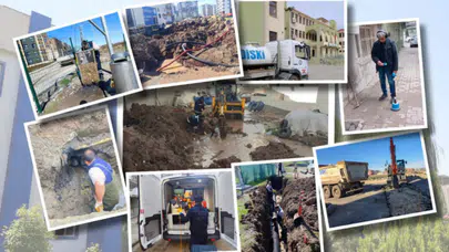 DİSKİ’den 1 haftada yoğun mesai: 2 bin metre yeni hat, 420 vidanjör müdahalesi