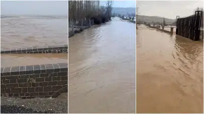 Diyarbakır’da sağanak zarara yol açtı