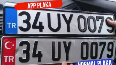 APP plaka için yeni karar: Resmi mühürlü plakaya ceza yok