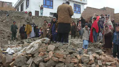 Afganistan’da 5.9’luk deprem! Can kaybı var