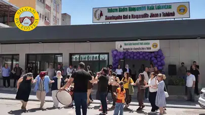 Silvan'da sofralar kadın emeğiyle kuruldu: Halk Lokantası kapılarını coşkuyla açtı
