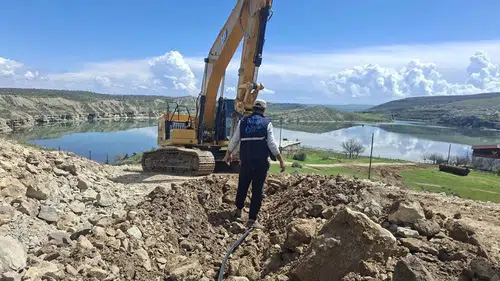 Diyarbakır’da su sorunu tarihe karışıyor! 2 bin 300 metrelik dev hat