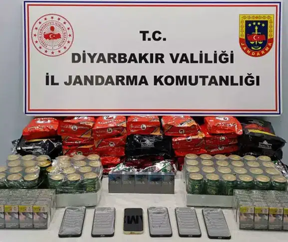Diyarbakır’da kaçakçılık operasyonu: 58 şüpheliye işlem
