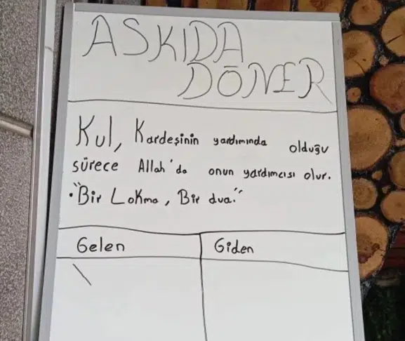 Diyarbakır’da yürek ısıtan dayanışma! Askıda döner uygulaması yayılıyor