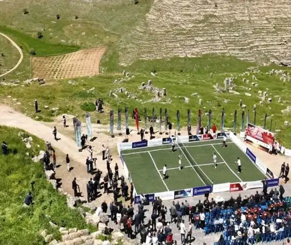 Tarihin gölgesinde raket sesleri yükselecek: Zerzevan 3 bin yıllık mirası sporla buluşturuyor