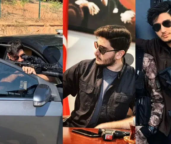 Gülistan Doku dosyasında şok görüntüler: 'Silahım yok' demişti, valilik konutunda cephanelikle poz verdi