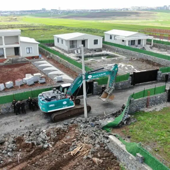 Diyarbakır’da kaçak villalara operasyon! 13 yapı yıkılıyor