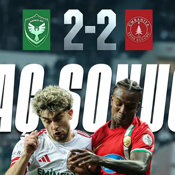 Amedspor uzatmada kurtardı! Ümraniyespor karşısında avantaj kaçtı