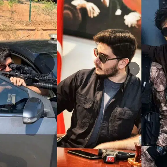 Gülistan Doku dosyasında şok görüntüler: 'Silahım yok' demişti, valilik konutunda cephanelikle poz verdi