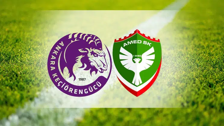 Amedspor deplasmanda! Keçiörengücü maçı saat kaçta?